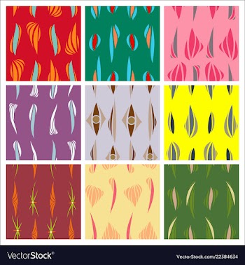 Abstract simple pattern hand drawn for your design vector image