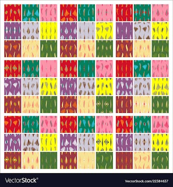 Abstract simple pattern hand drawn for your design vector image