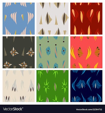 Abstract simple pattern hand drawn for your design vector image