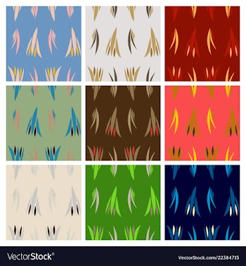 Abstract simple pattern hand drawn for your design vector image
