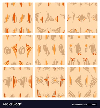 Abstract simple pattern hand drawn for your design vector image
