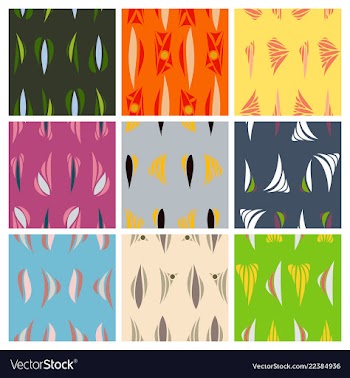 Abstract simple pattern hand drawn for your design vector image