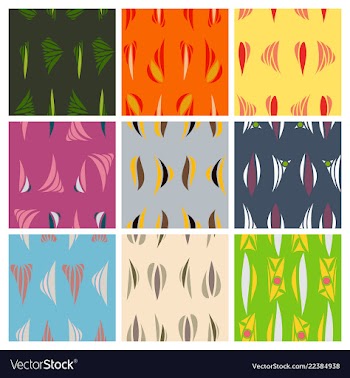 Abstract simple pattern hand drawn for your design vector image