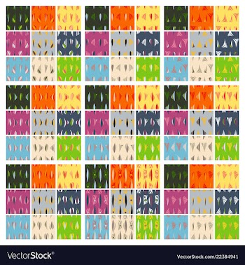 Abstract simple pattern hand drawn for your design vector image