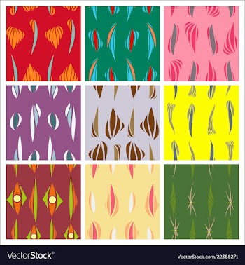Abstract simple pattern hand drawn for your design vector image
