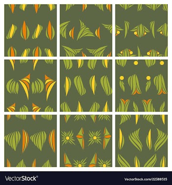 Abstract simple pattern hand drawn for your design vector image