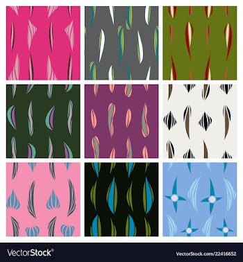Abstract simple pattern hand drawn for your design vector image