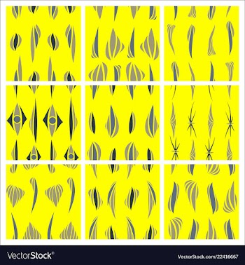 Abstract simple pattern hand drawn for your design vector image
