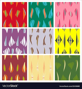 Abstract simple pattern hand drawn for your design vector image