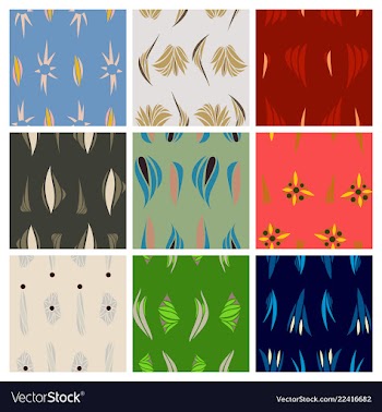 Abstract simple pattern hand drawn for your design vector image