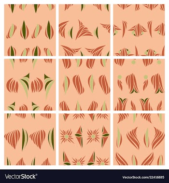 Abstract simple pattern hand drawn for your design vector image