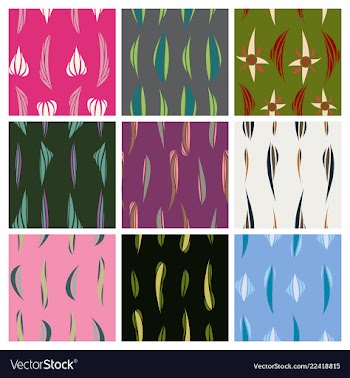 Abstract simple pattern hand drawn for your design vector image