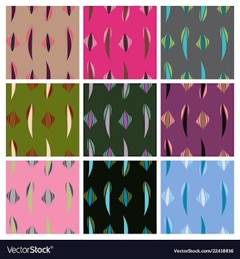 Abstract simple pattern hand drawn for your design vector image