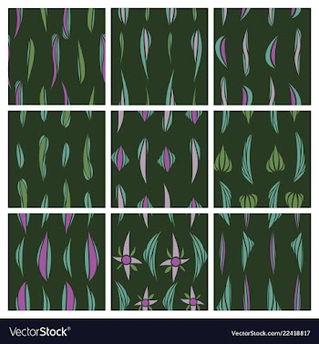 Abstract simple pattern hand drawn for your design vector image