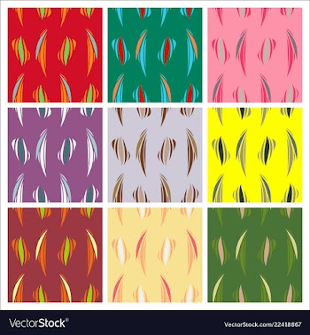 Abstract simple pattern hand drawn for your design vector image
