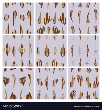 Abstract simple pattern hand drawn for your design vector image