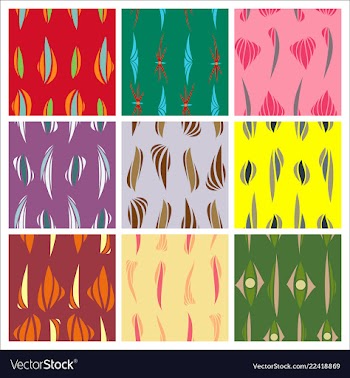 Abstract simple pattern hand drawn for your design vector image