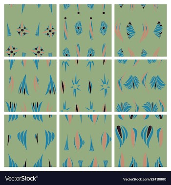 Abstract simple pattern hand drawn for your design vector image