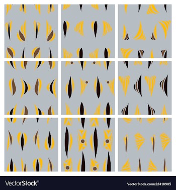 Abstract simple pattern hand drawn for your design vector image
