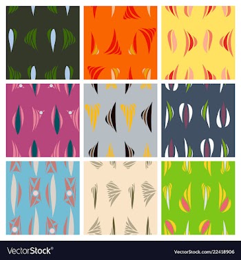 Abstract simple pattern hand drawn for your design vector image