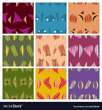 Abstract simple pattern hand drawn for your design vector image