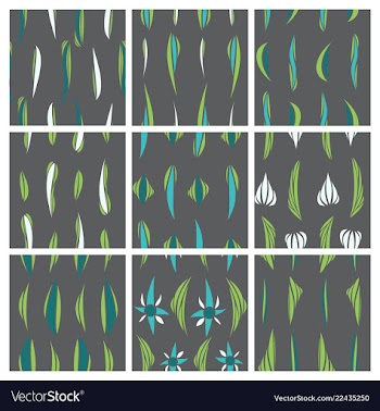 Abstract simple pattern hand drawn for your design vector image