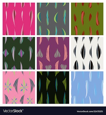 Abstract simple pattern hand drawn for your design vector image