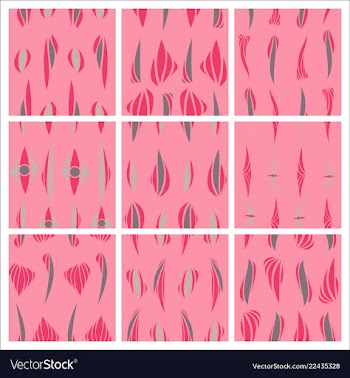 Abstract simple pattern hand drawn for your design vector image