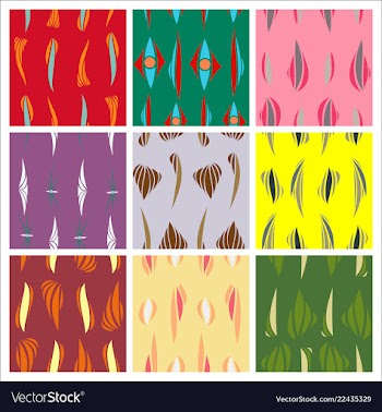 Abstract simple pattern hand drawn for your design vector image