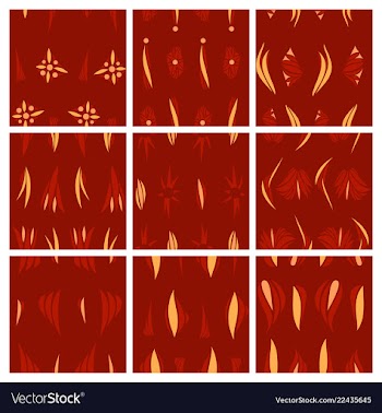 Abstract simple pattern hand drawn for your design vector image
