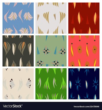 Abstract simple pattern hand drawn for your design vector image