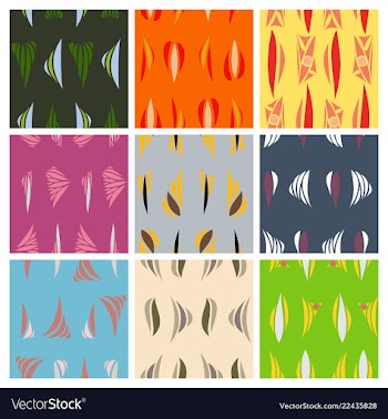 Abstract simple pattern hand drawn for your design vector image