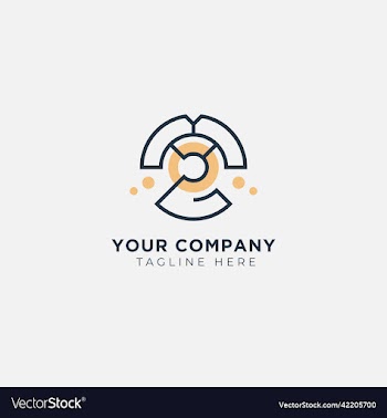 abstract smart logo minimalist
