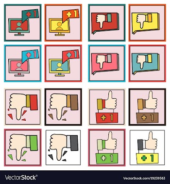 Abstract social media background with lines vector image
