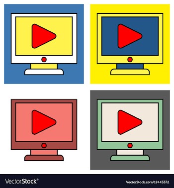 Abstract social media background with lines vector image