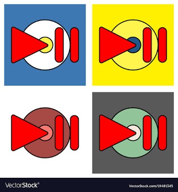 Abstract social media background with lines vector image
