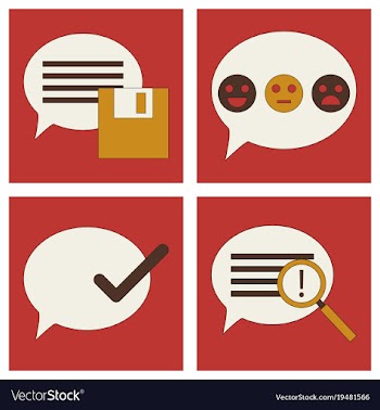 Abstract social media background with lines vector image