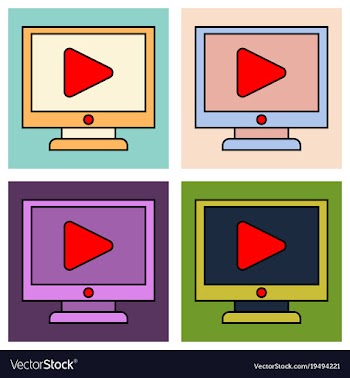 Abstract social media background with lines vector image
