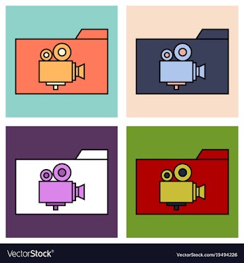 Abstract social media background with lines vector image
