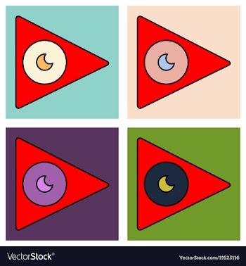 Abstract social media background with lines vector image