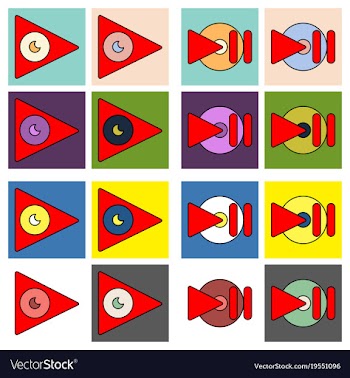 Abstract social media background with lines vector image
