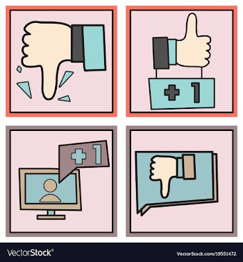 Abstract social media background with lines vector image