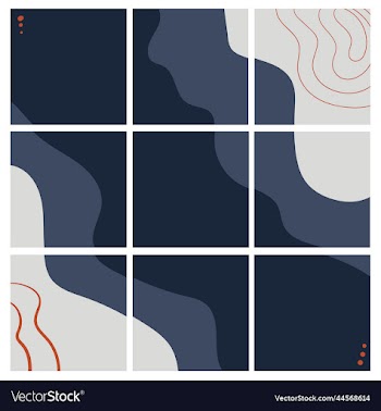abstract social media template