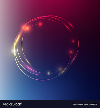 Abstract space background connection structure vector image