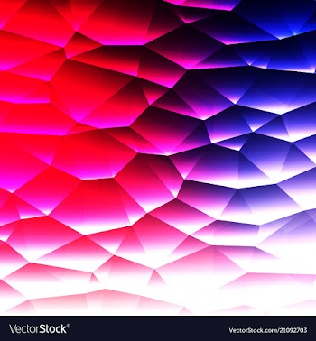 Abstract space background connection structure vector image