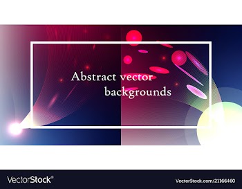 Abstract space background connection structure vector image