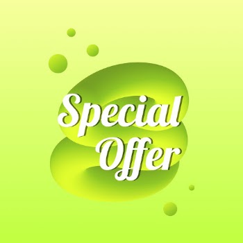 Abstract special offer template, shopping | Free Vector Template - rawpixel