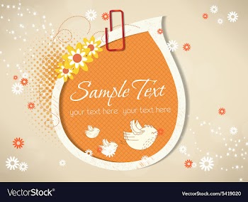 Abstract speech bubble vector image