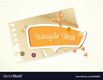 Abstract speech bubble vector image