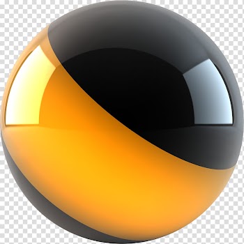 Abstract Sphere Renders , white and yellow ceramic plate transparent background PNG clipart